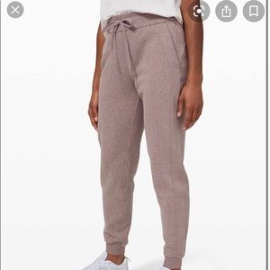 Lululemon scuba joggers grey